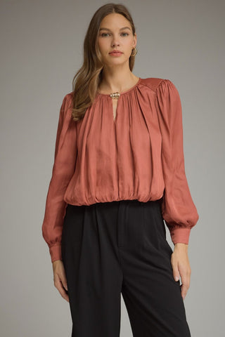 Spiced Rose Blouse - barndoorboutiquetn