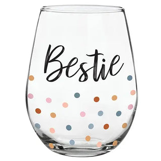 Bestie Wine Glass - barndoorboutiquetn