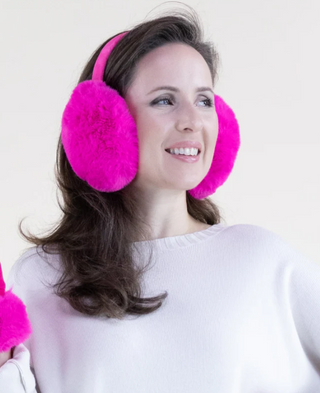 Velvet Snow Earmuffs