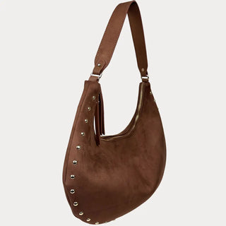 Saddle & Studs Shoulder Bag
