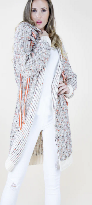 Ribbon Weave Cardigan