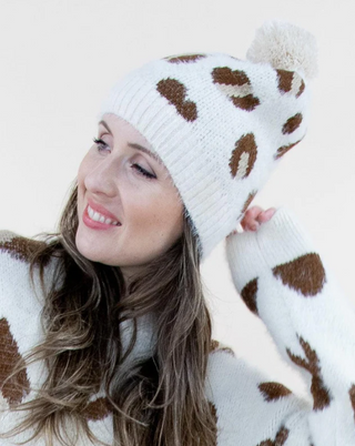 Snow Leopard Beanie