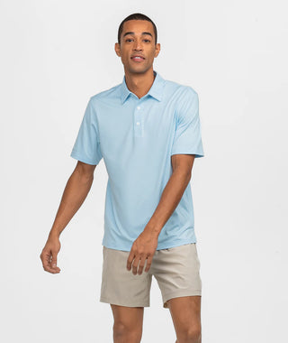 Skyway Heather Polo - barndoorboutiquetn