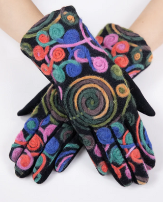 Canvas Scroll Gloves
