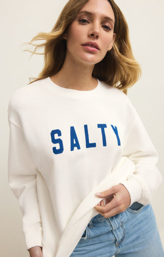 Z Supply Salty Boyfriend Sweatshirt - barndoorboutiquetn