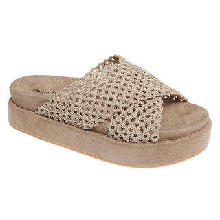Sandstone Macramé Slide - barndoorboutiquetn