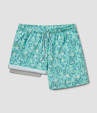 Serenity Springs Swim Shorts - barndoorboutiquetn