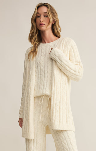 Z Supply Cate Cable Knit Cardigan - barndoorboutiquetn