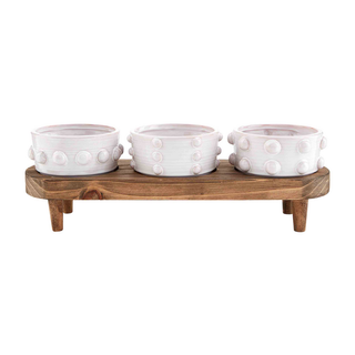 Beaded Dip Bowls Set - barndoorboutiquetn