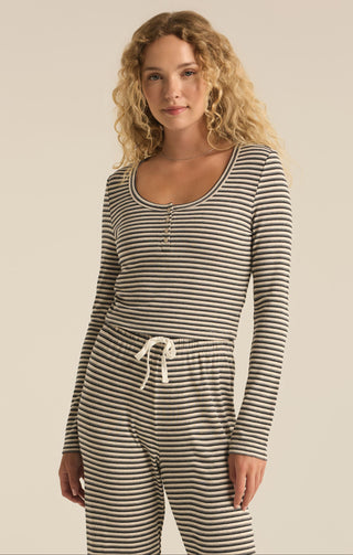 Z Supply Constance Stripe Top - barndoorboutiquetn